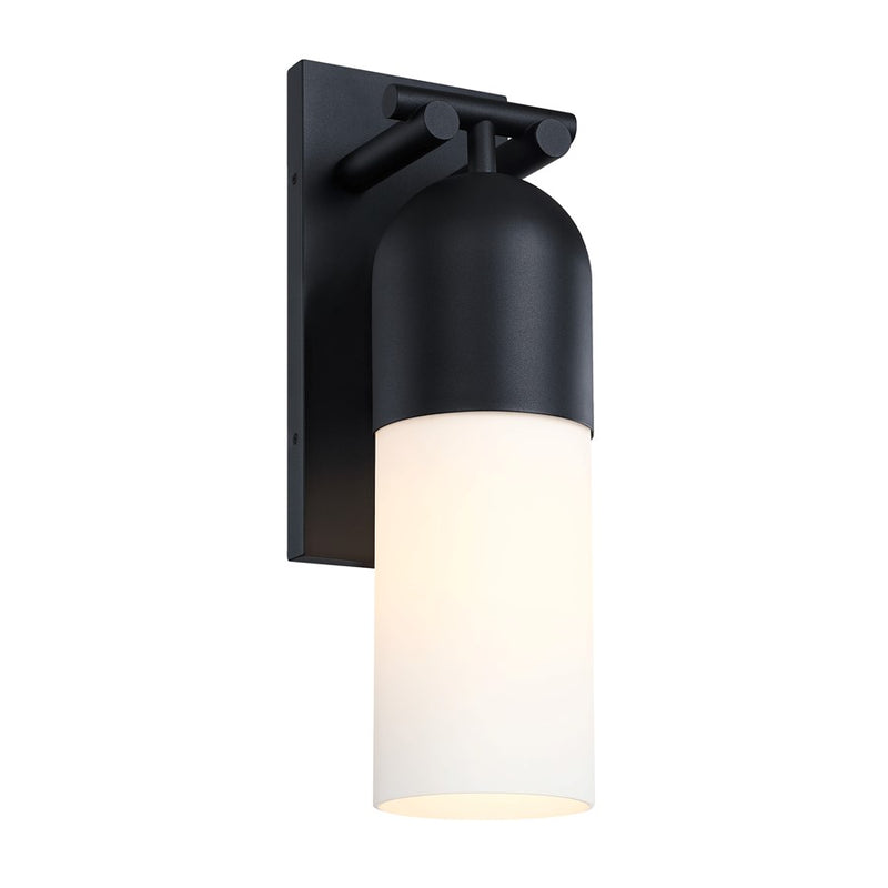 Designers Fountain Ever Spring 1Lt 22" Outdoor Wall, BLK/Opal