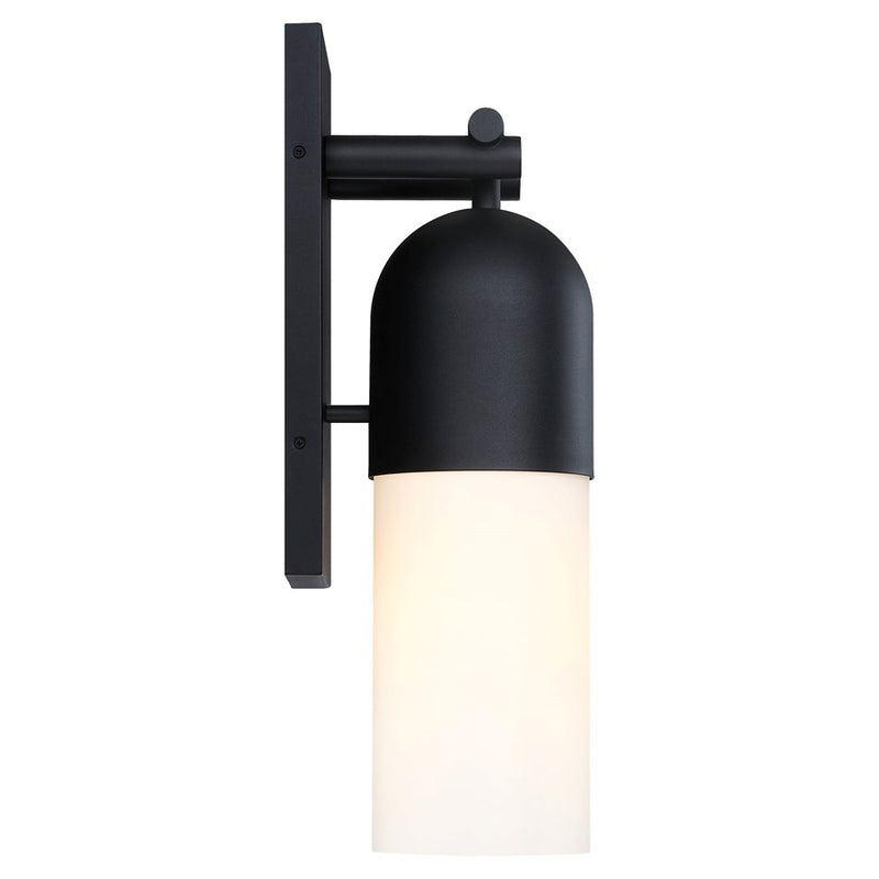 Designers Fountain Ever Spring 1Lt 22" Outdoor Wall, BLK/Opal