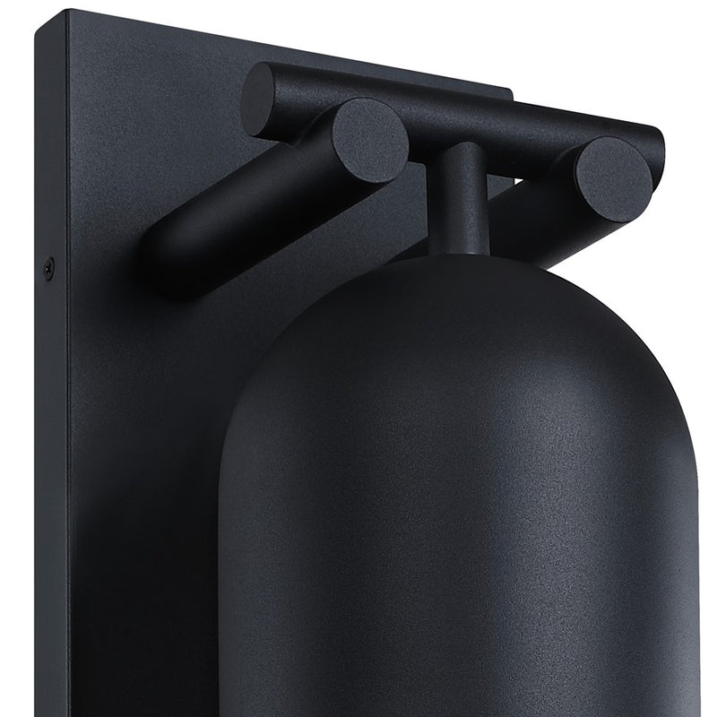 Designers Fountain Ever Spring 1Lt 22" Outdoor Wall, BLK/Opal