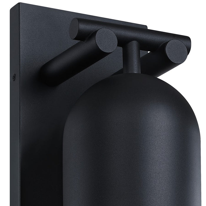 Designers Fountain Ever Spring 1Lt 22" Outdoor Wall, BLK/Opal