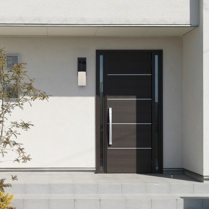 Designers Fountain Ever Spring 1Lt 22" Outdoor Wall, BLK/Opal