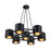 Designers Fountain Fleur Oasis 7Lt Chandelier, Black
