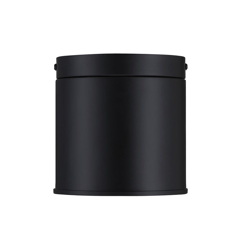 Designers Fountain Fleur Oasis 1Lt Flush Mount, Black - D353C-FM-MB