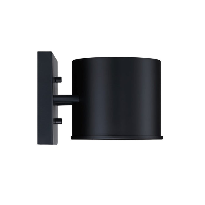 Designers Fountain Fleur Oasis 1Lt 7" Wall Sconce, Black