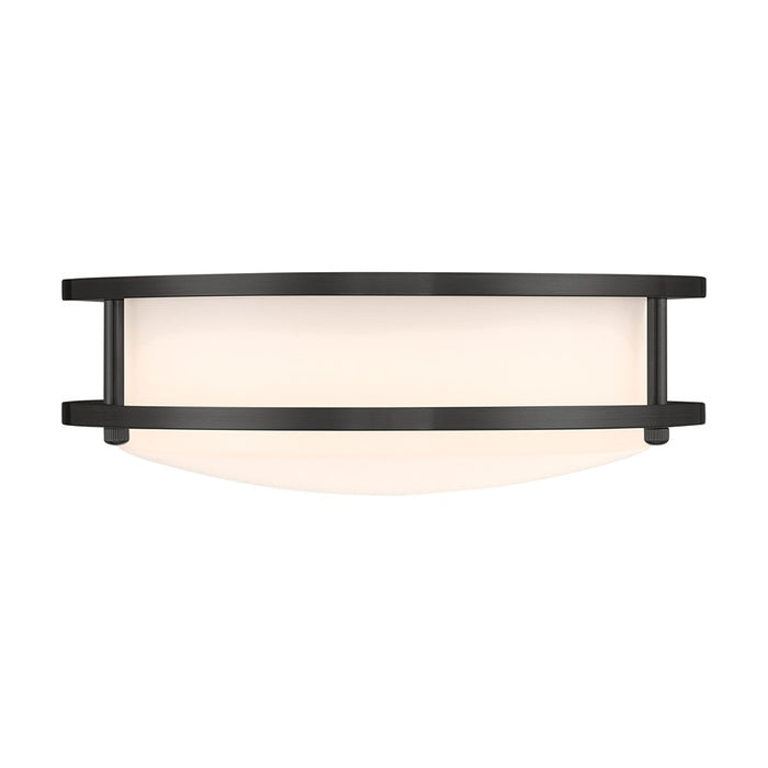 Designers Fountain DC Series 1Lt 10.31" Flush Mount, Black/White/PK-1