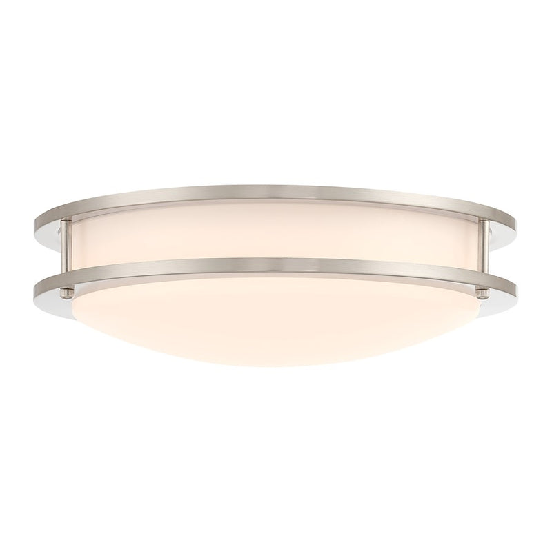 Designers Fountain DC Series 1Lt 12" Flush Mount, NK/WH/PK-4 - EV1412C5D-35-4