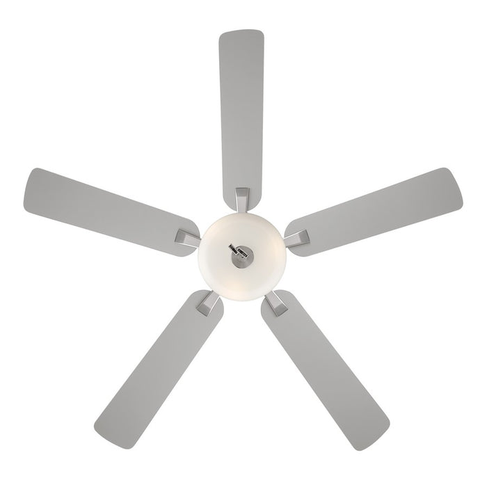 Designers Fountain Gallant 3Lt 52" Ceiling Fan, Nickel/Silver