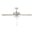 Designers Fountain Gallant 3Lt 52" Ceiling Fan, Brushed Nickel - FP-GLT52B30-BN