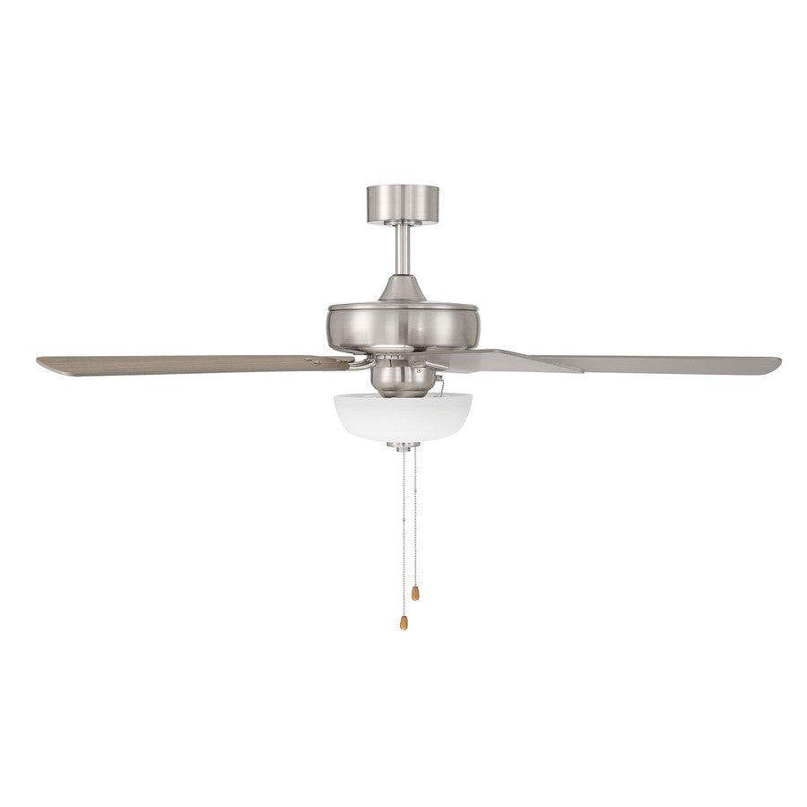 Designers Fountain Gallant 3Lt 52" Ceiling Fan, Brushed Nickel - FP-GLT52B30-BN