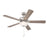 Designers Fountain Gallant 3Lt 52" Ceiling Fan, Brushed Nickel