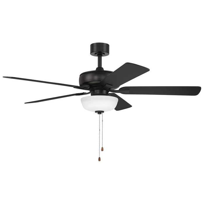 Designers Fountain Gallant 3Lt 52" Ceiling Fan, Matte Black