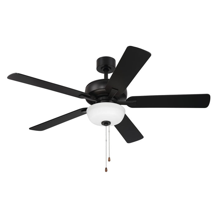 Designers Fountain Gallant 3Lt 52" Ceiling Fan, Matte Black
