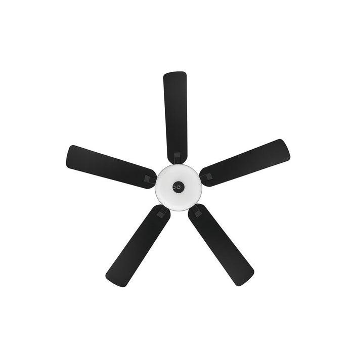 Designers Fountain Gallant 3Lt 52" Ceiling Fan, Matte Black