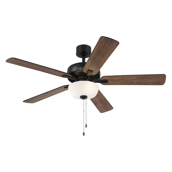 Designers Fountain Gallant 3Lt 52" Ceiling Fan, Matte Black