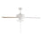 Designers Fountain Gallant 3Lt 52" Ceiling Fan, Matte White - FP-GLT52B30-MW