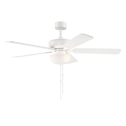 Designers Fountain Gallant 3Lt 52" Ceiling Fan, Matte White