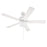 Designers Fountain Gallant 3Lt 52" Ceiling Fan, Matte White
