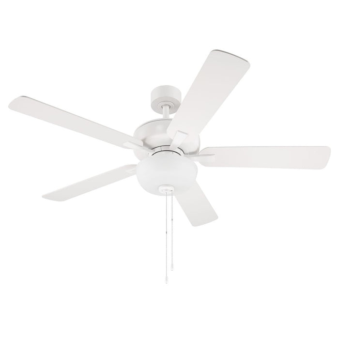 Designers Fountain Gallant 3Lt 52" Ceiling Fan, Matte White
