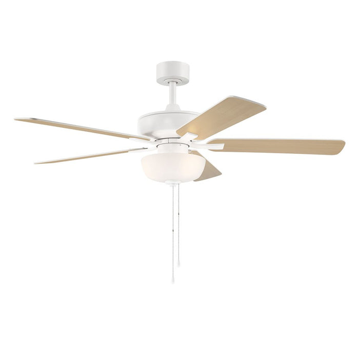 Designers Fountain Gallant 3Lt 52" Ceiling Fan, Matte White