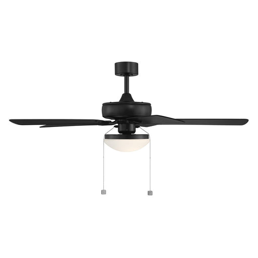 Designers Fountain Outllant 2Lt 52" Outdoor Ceiling Fan, Black