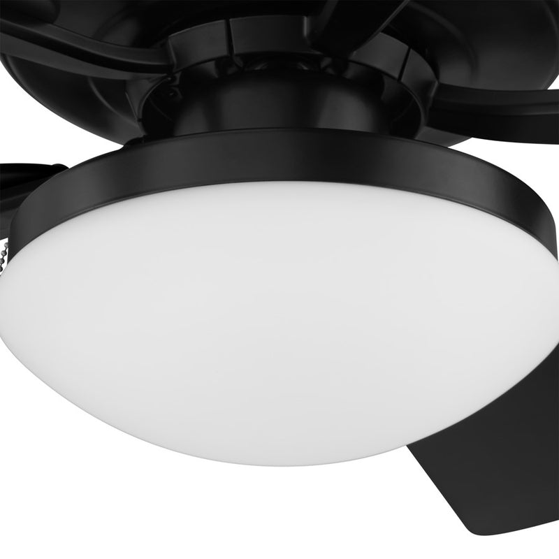 Designers Fountain Outllant 2Lt 52" Outdoor Ceiling Fan, Black
