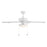 Designers Fountain Outllant 2Lt 52" Outdoor Ceiling Fan, White