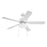 Designers Fountain Outllant 2Lt 52" Outdoor Ceiling Fan, White
