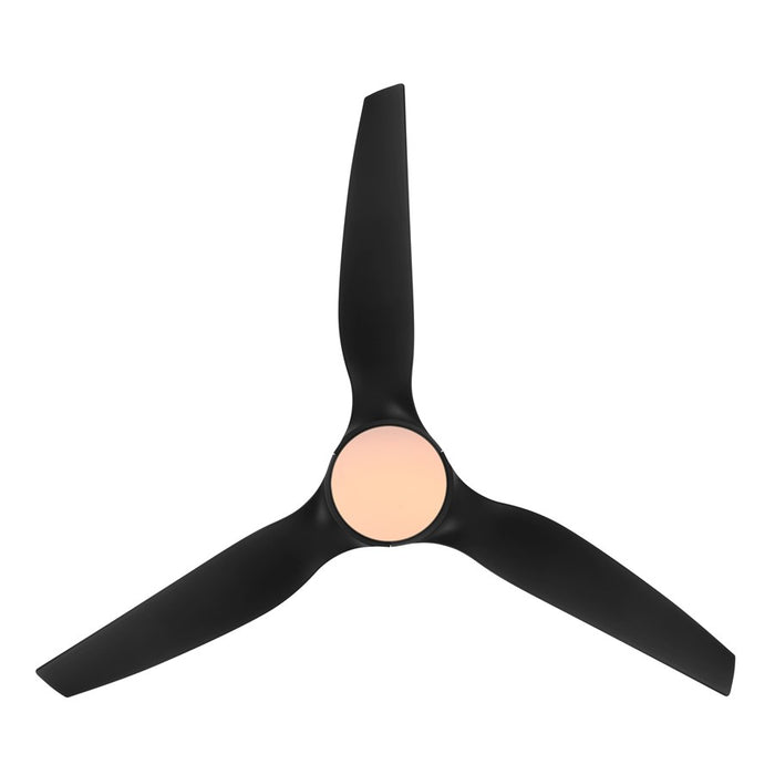 Designers Fountain Arcas 1Lt 60" Outdoor Ceiling Fan, Black