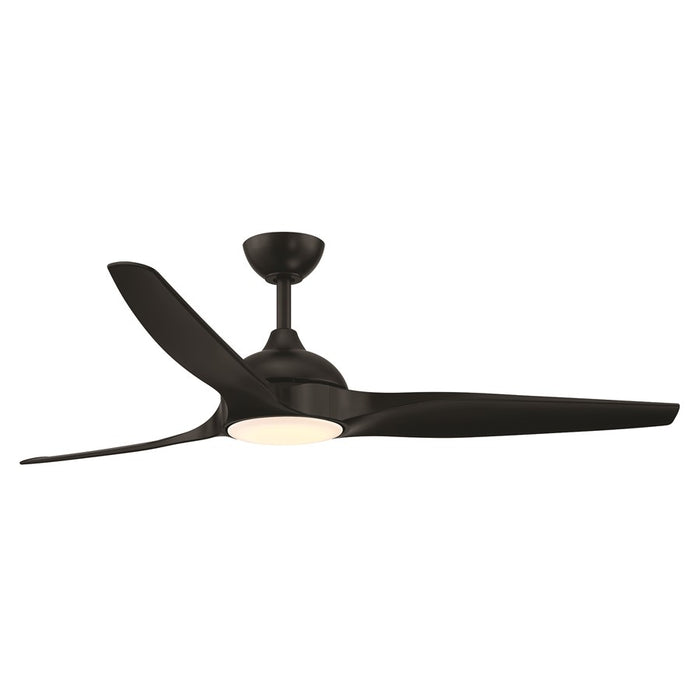 Designers Fountain Arcas 1Lt 60" Outdoor Ceiling Fan, Black