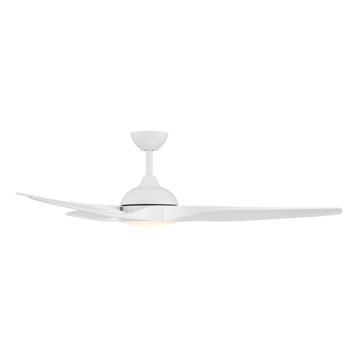 Designers Fountain Arcas 1Lt 60" Outdoor Ceiling Fan, White
