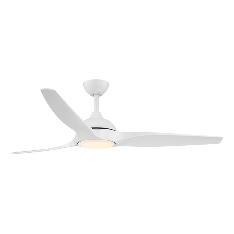 Designers Fountain Arcas 1Lt 60" Outdoor Ceiling Fan, White