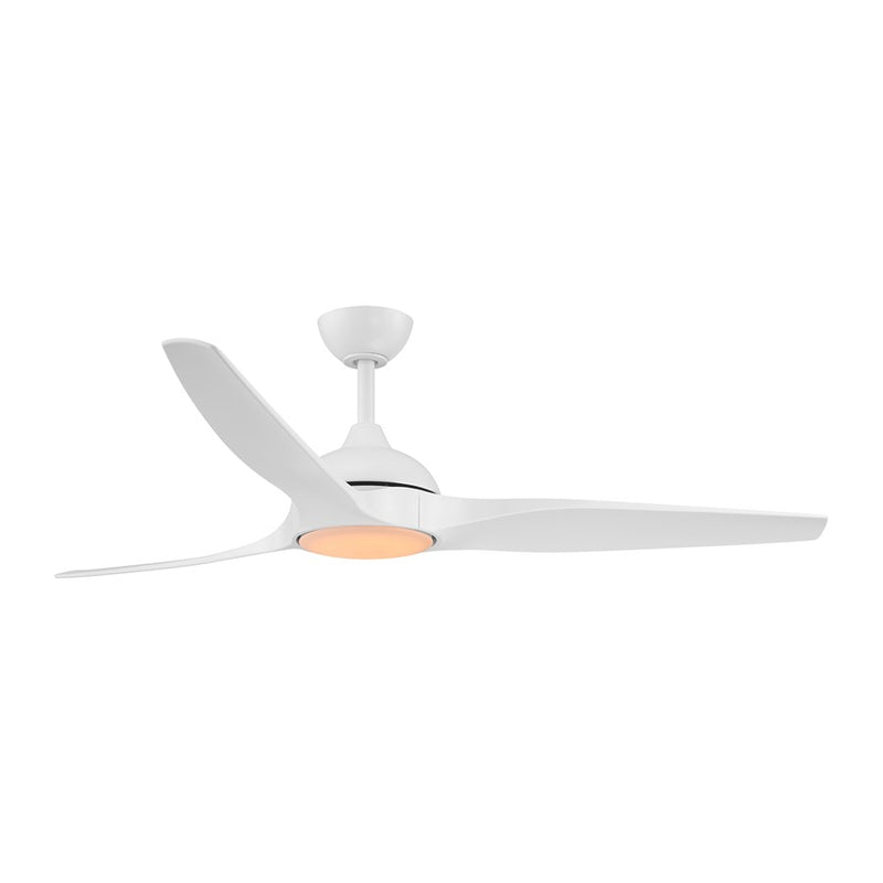 Designers Fountain Arcas 1Lt 60" Outdoor Ceiling Fan, White