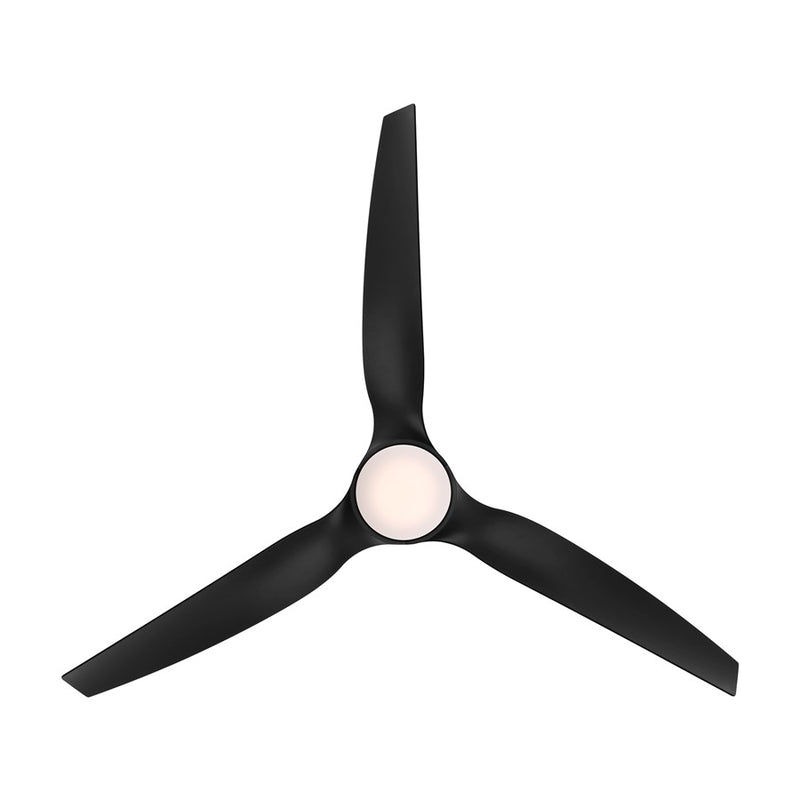 Designers Fountain Arcas 1Lt 72" Outdoor Ceiling Fan, WH/BK