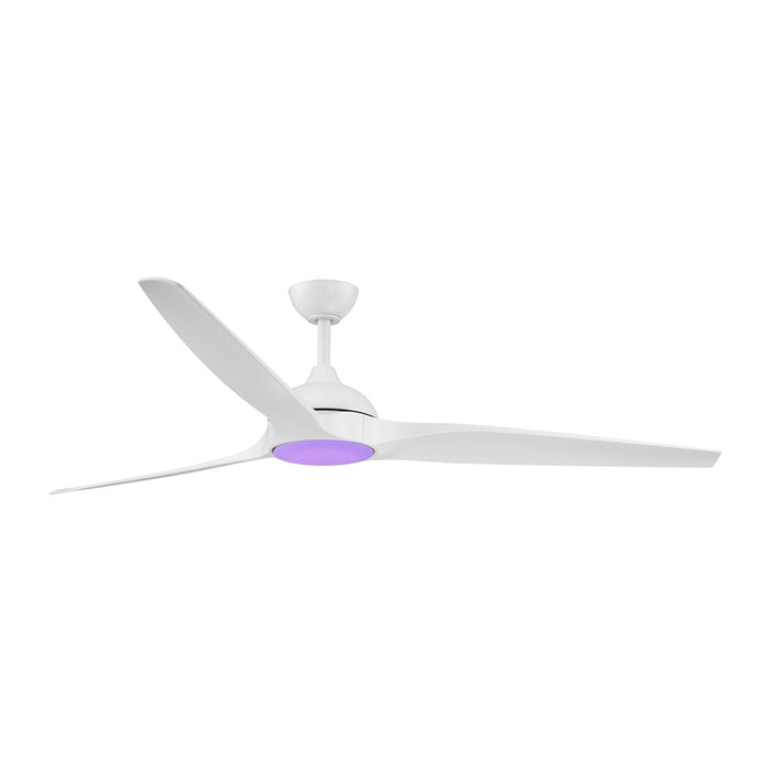 Designers Fountain Arcas 1Lt 72" Outdoor Ceiling Fan, White