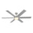Designers Fountain Chillion 1Lt 60" Ceiling Fan, Brushed Nickel