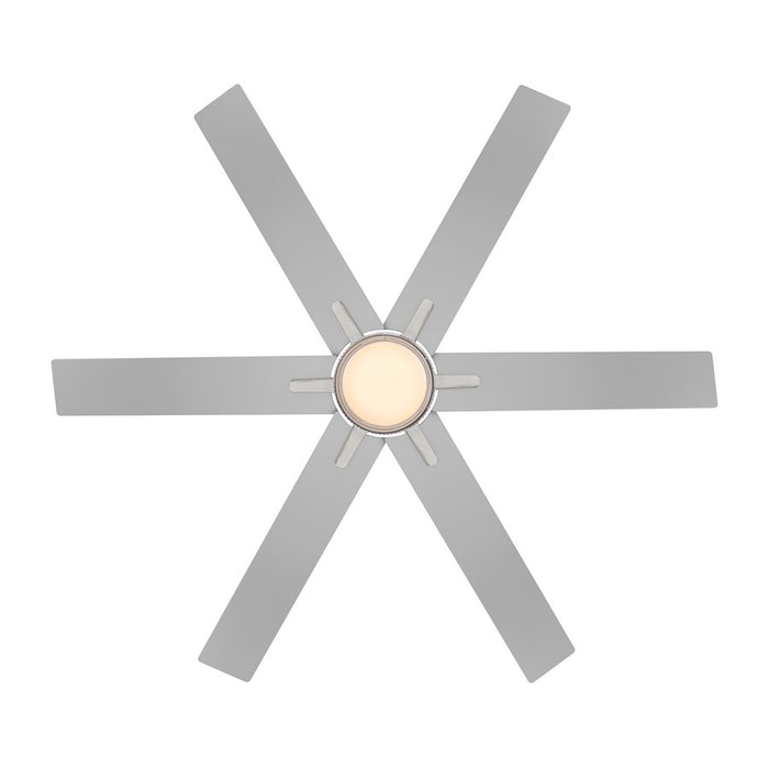 Designers Fountain Chillion 1Lt 60" Ceiling Fan, Brushed Nickel