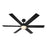 Designers Fountain Chillion 1Lt 60" Ceiling Fan, Matte Black