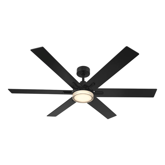 Designers Fountain Chillion 1Lt 60" Ceiling Fan, Matte Black