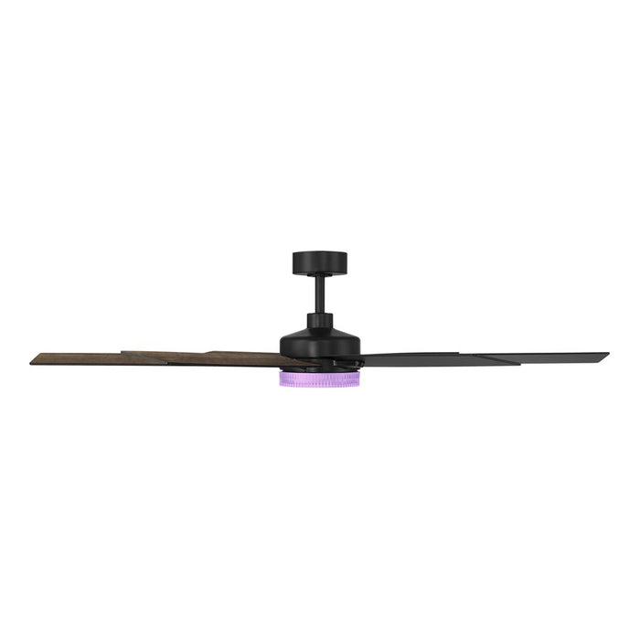 Designers Fountain Chillion 1Lt 60" Ceiling Fan, Matte Black