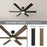 Designers Fountain Chillion 1Lt 60" Ceiling Fan, Matte Black
