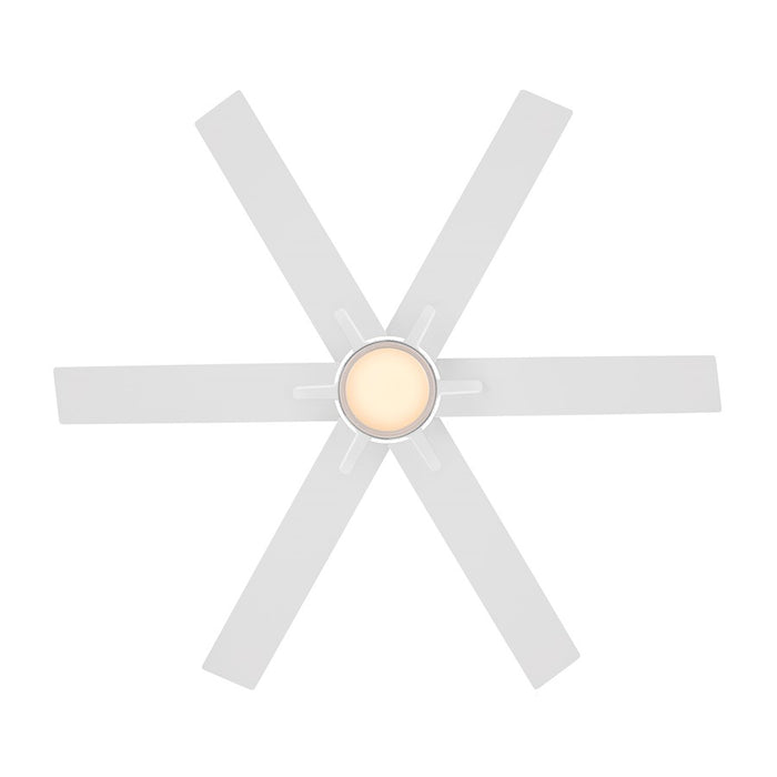 Designers Fountain Chillion 1Lt 60" Ceiling Fan, Matte White