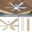 Designers Fountain Chillion 1Lt 60" Ceiling Fan, Matte White