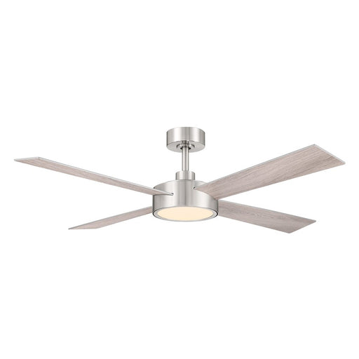 Designers Fountain Onyo 1Lt 52" Ceiling Fan, Brushed Nickel