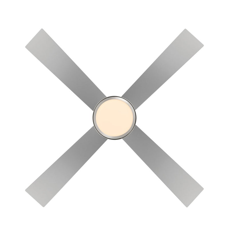 Designers Fountain Onyo 1Lt 52" Ceiling Fan, Brushed Nickel