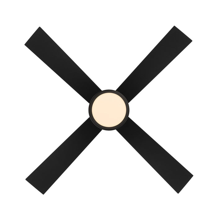 Designers Fountain Onyo 1Lt 52" Ceiling Fan, Matte Black