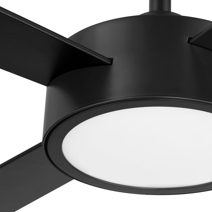 Designers Fountain Onyo 1Lt 52" Ceiling Fan, Matte Black