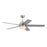 Designers Fountain Astrea 1Lt 52" Ceiling Fan, Brushed Nickel