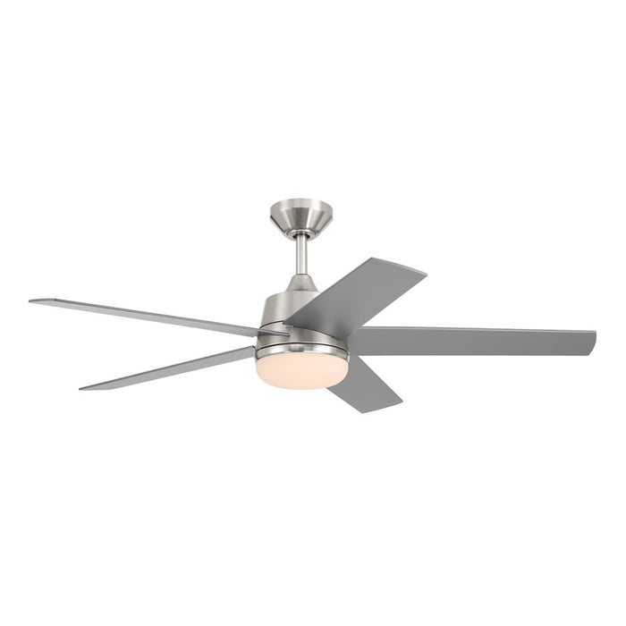 Designers Fountain Astrea 1Lt 52" Ceiling Fan, Brushed Nickel
