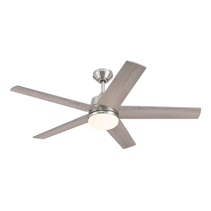 Designers Fountain Astrea 1Lt 52" Ceiling Fan, Brushed Nickel