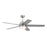 Designers Fountain Astrea 1Lt 52" Ceiling Fan, Brushed Nickel